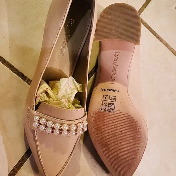 Enzo Angiolini dusted pink Dustina Loafer